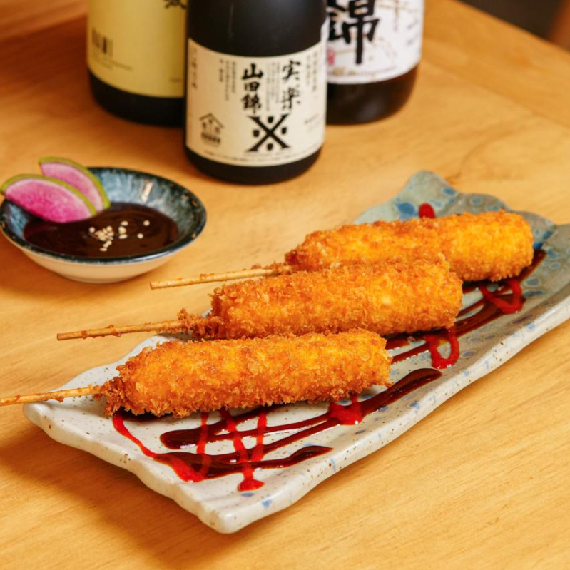 Kushiages de Manchego 3 pzas