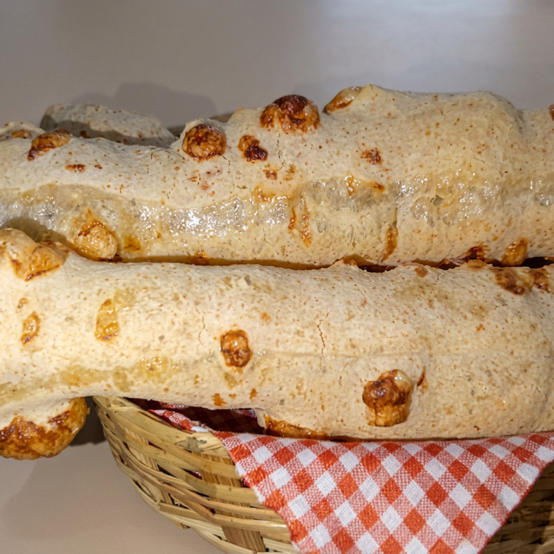 Delicioso biscoitão com queijo