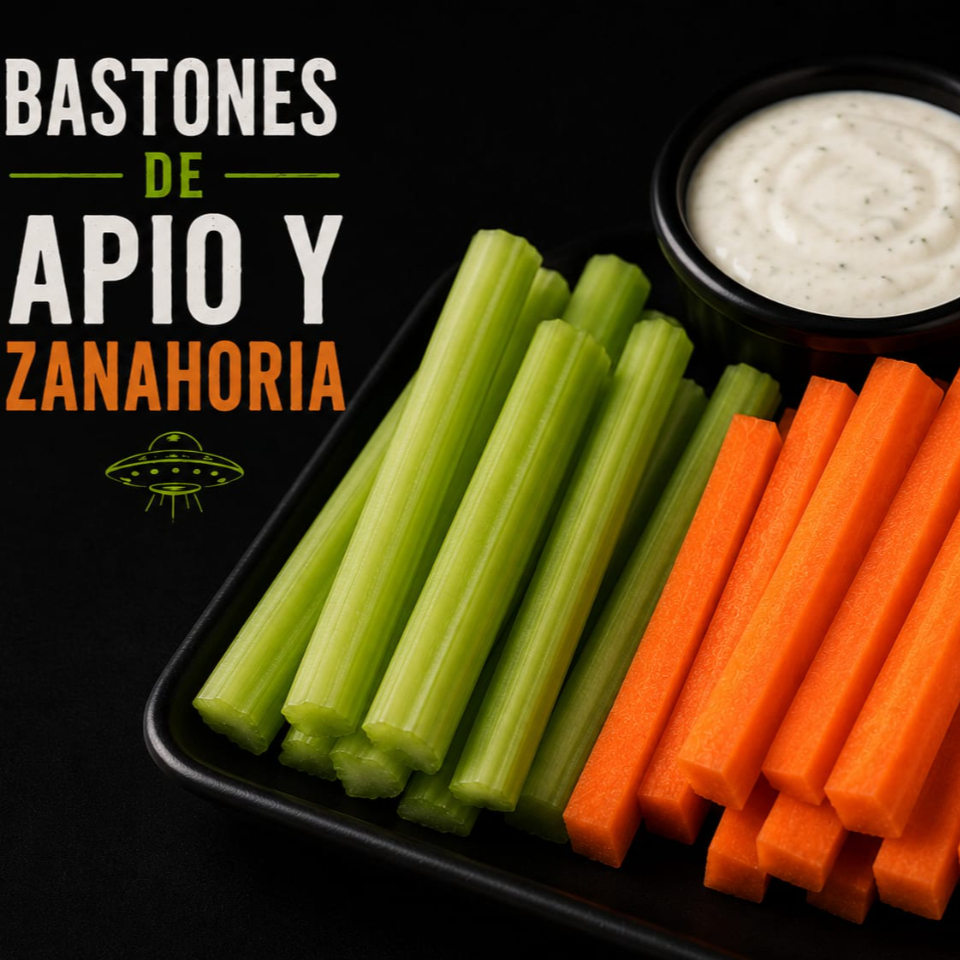 Bastones de Apio y Zanahoria Extra
