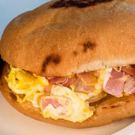 Torta de Huevo con Jamón Chica