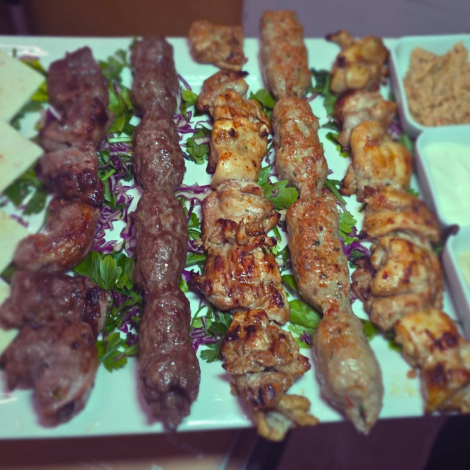 Plato Mixto Asado para Dos