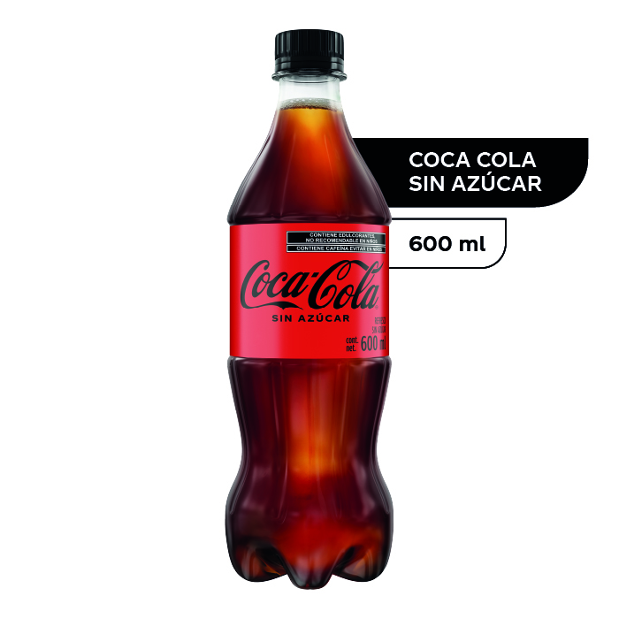 Coca-Cola Sin Azúcar 600 ml