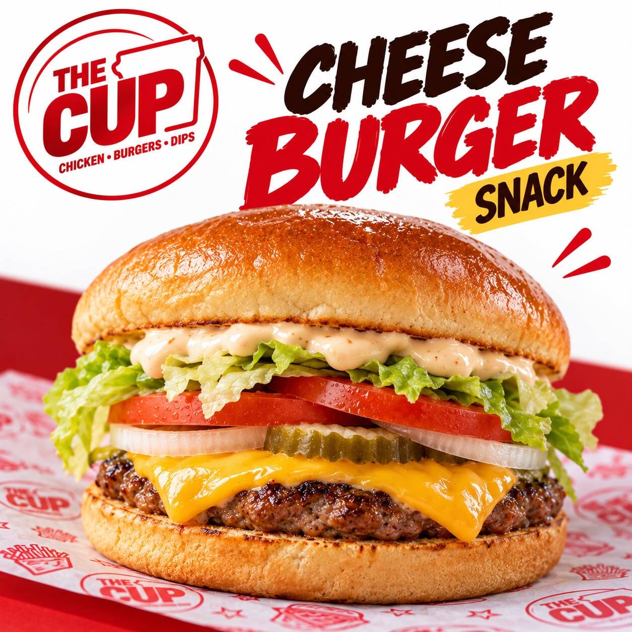 Cheese Burger Snack
