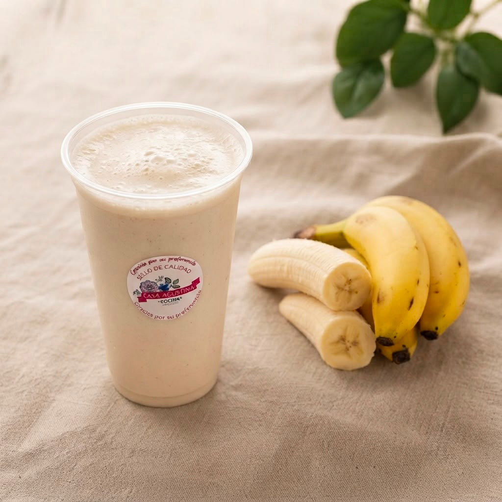 Licuado de plátano