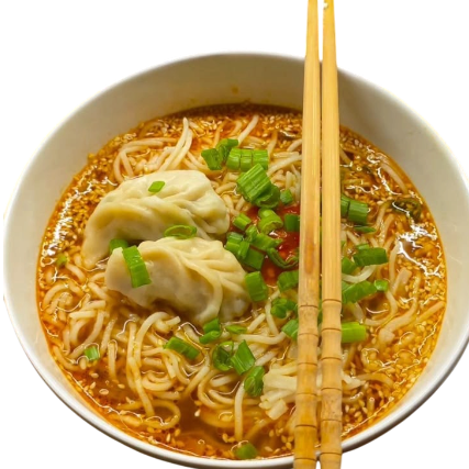 Ramen Caldoso con Dumplings