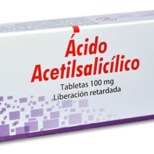 Ácido Acetilsalicílico 100 Mg Caja con 30 Tabletas