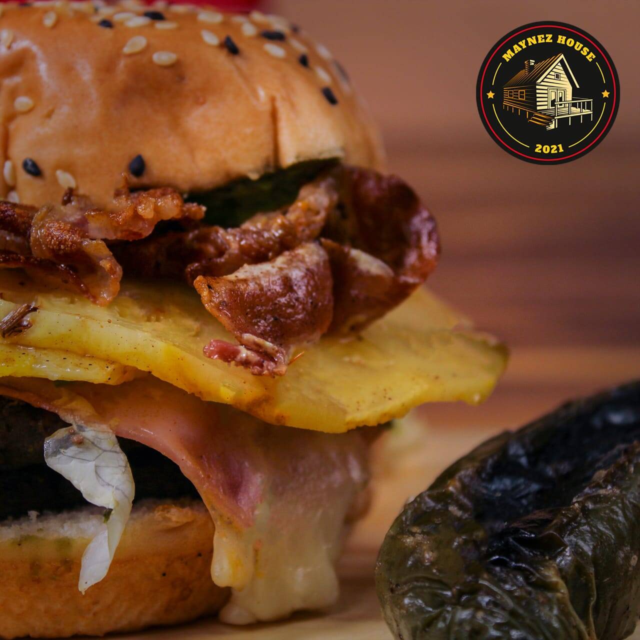 Hamburguesa Hawaina