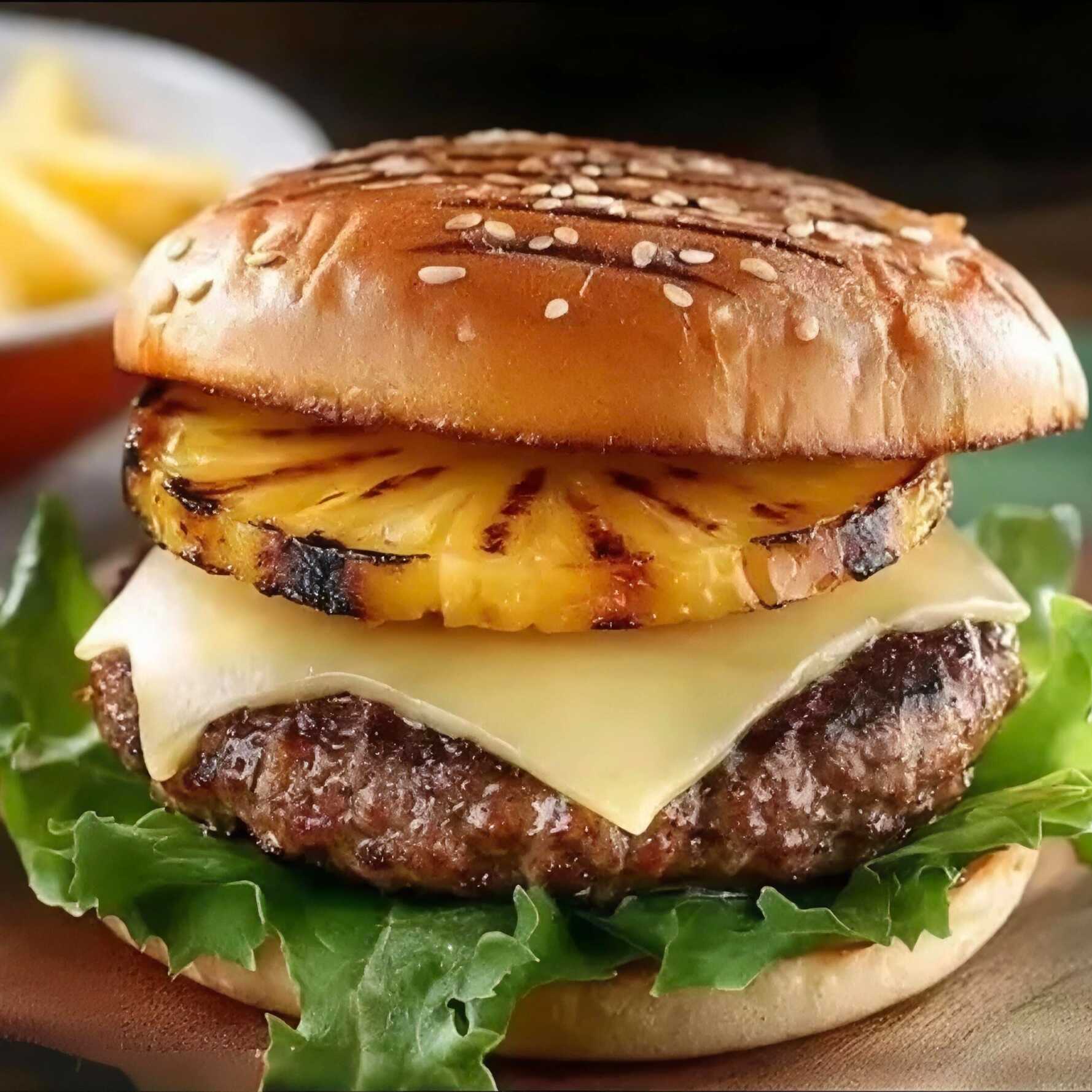 HAMBURGUESA HAWAIANA