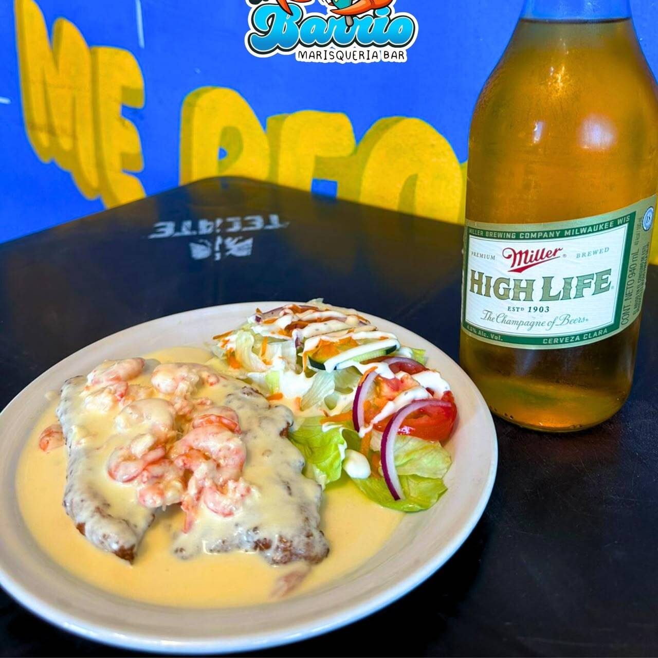 Filetes A La Crema C/Camarón