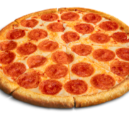 Deliciosa Pizza Peperoni + tocineta + BORDE QUESO.