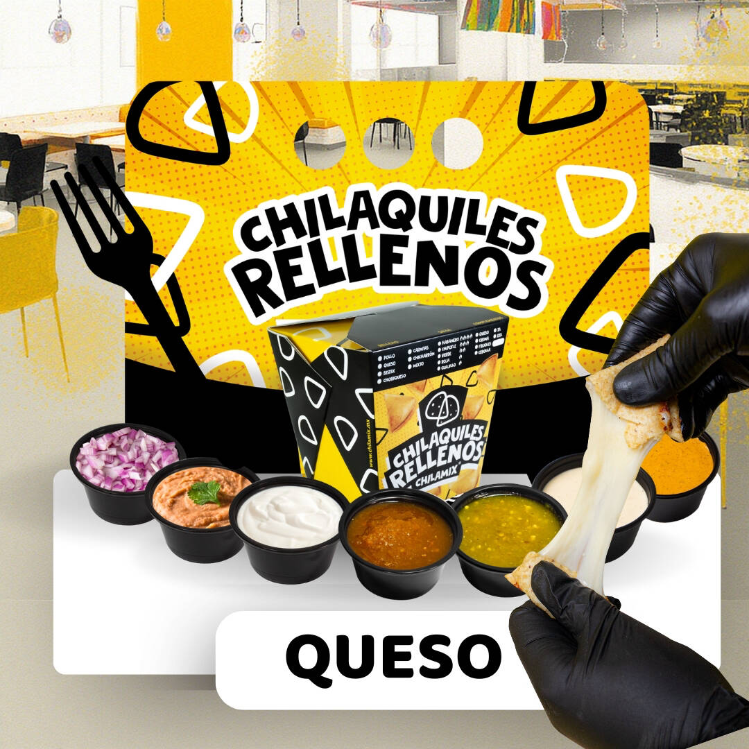 Chilaquiles Rellenos de Queso (15 Pzas)