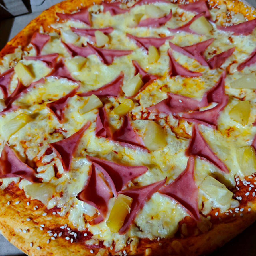 Pizzas Familiar de Hawaiana