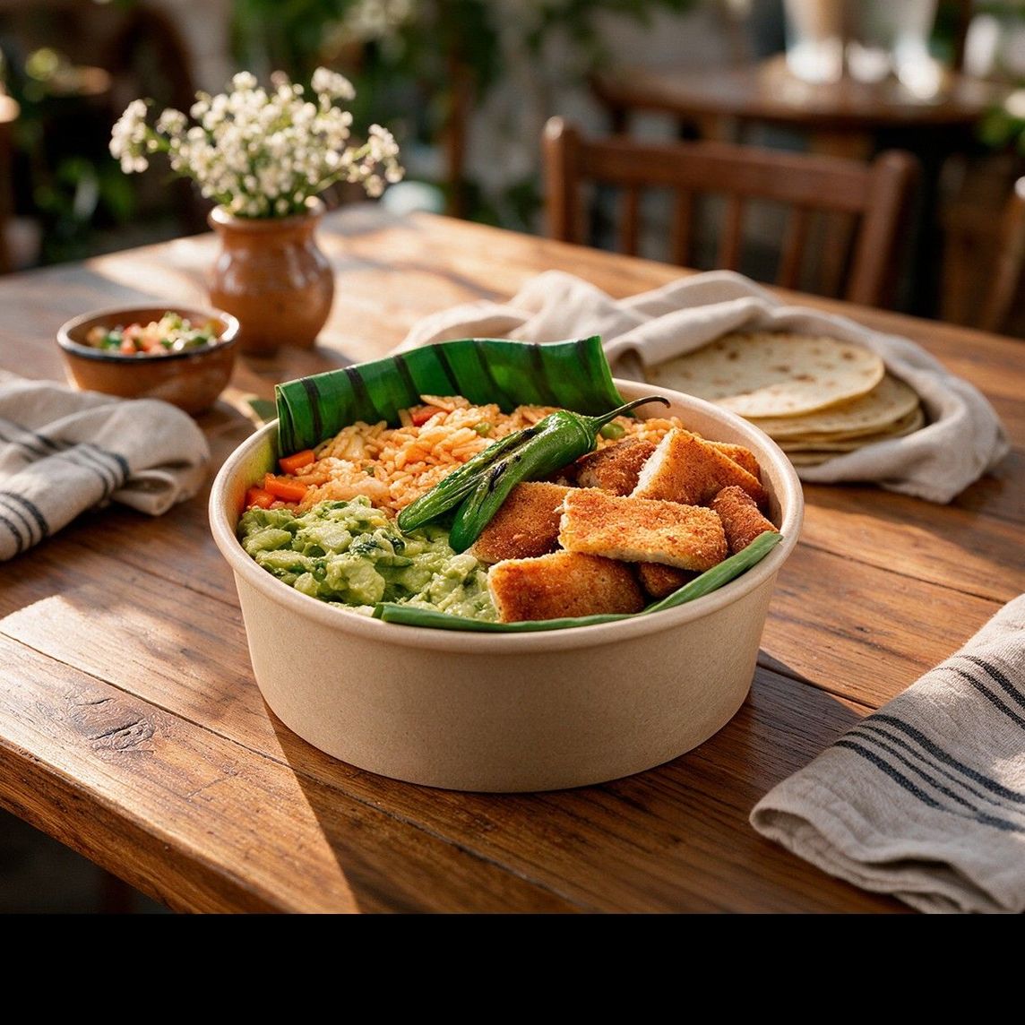 Milanesa bowl