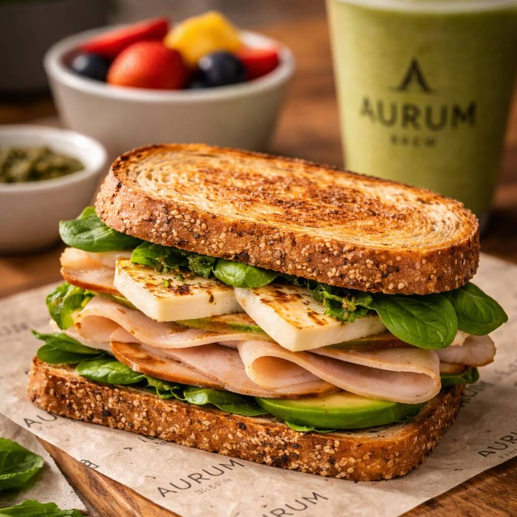 Healthy Turkey Sandwich