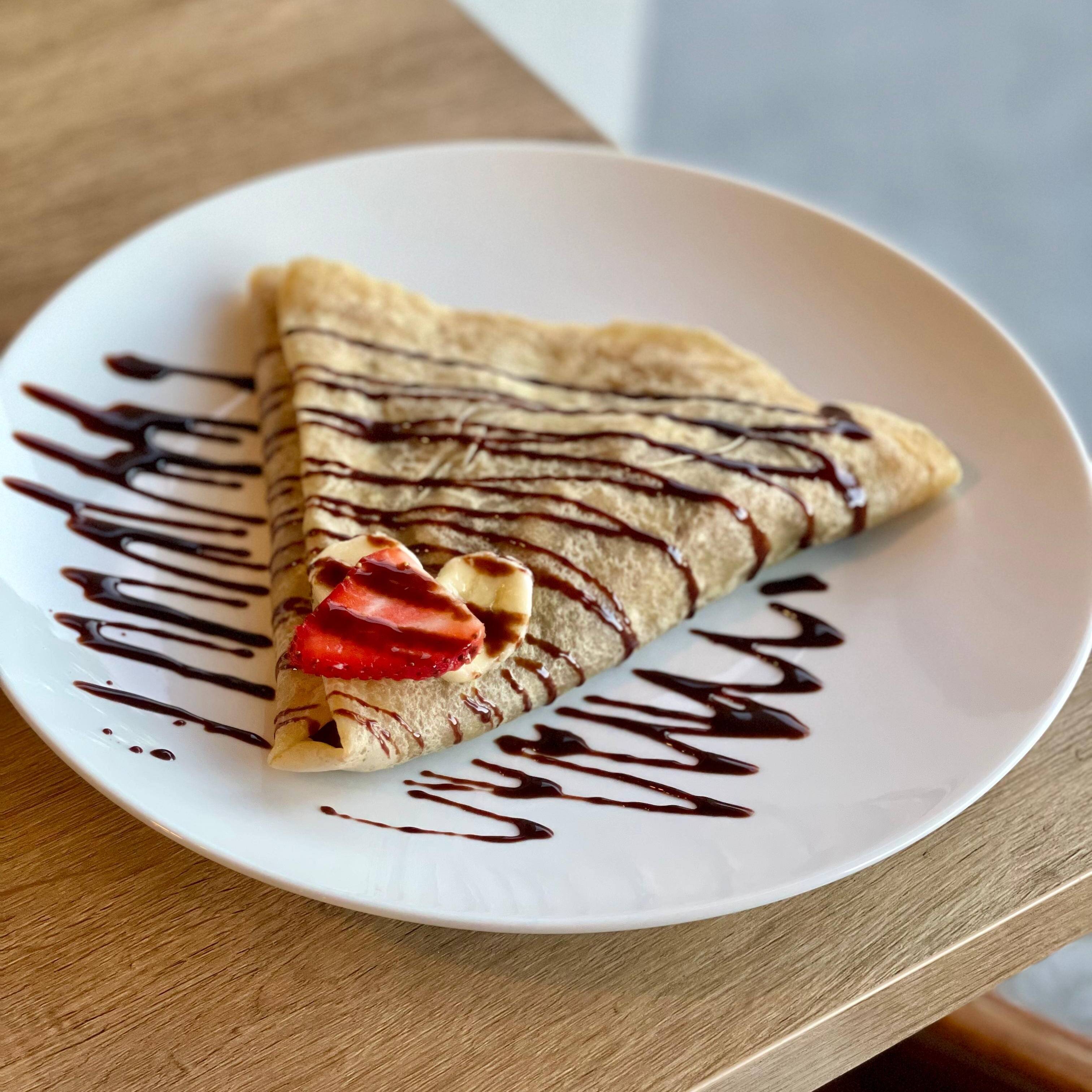 Crepa NUTELLA con Fresa y Plátano