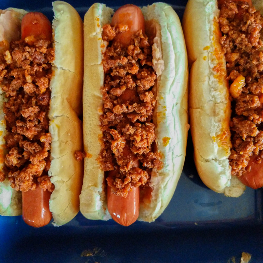 HOT DOG CON CHORIZO