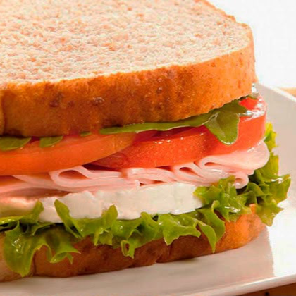 Sandwich de Jamón con Panela