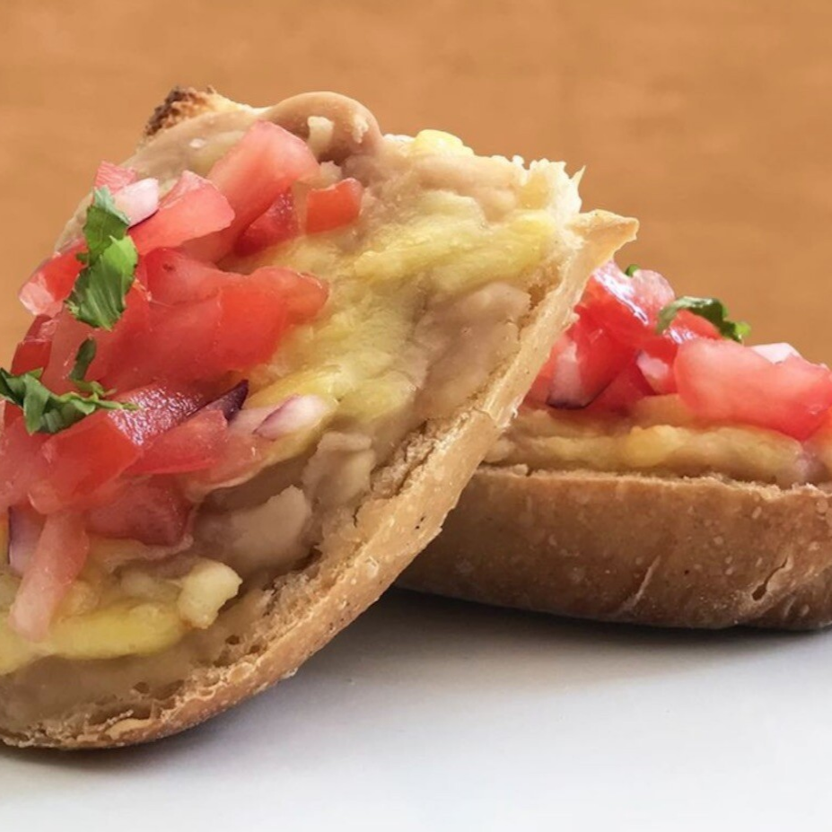 Molletes sencillos
