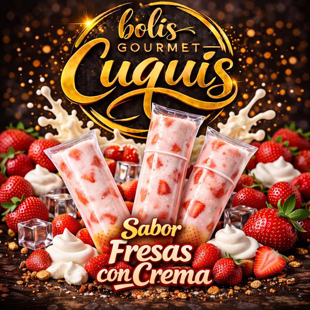FRESAS CON CREMA