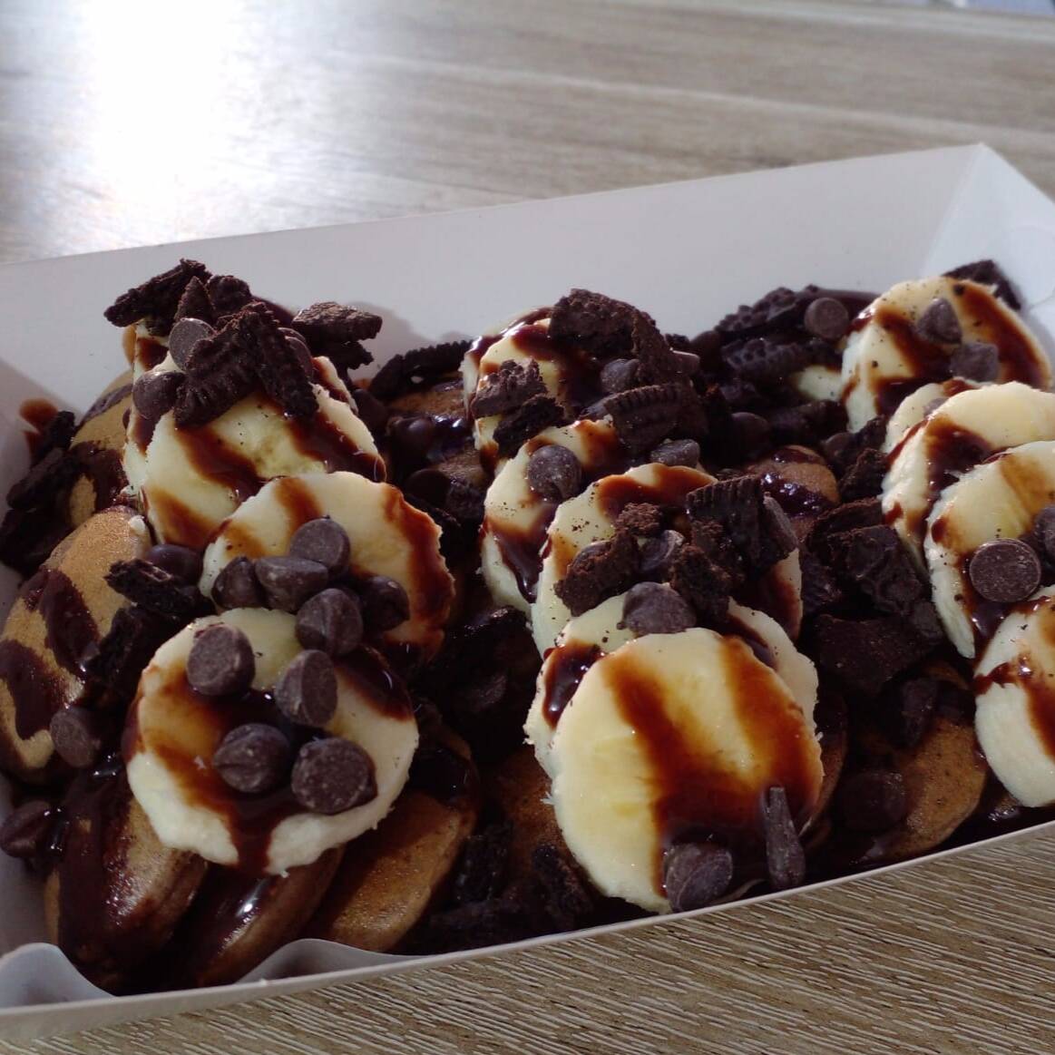 Mini Hot Cakes de Chocolate 25 Piezas
