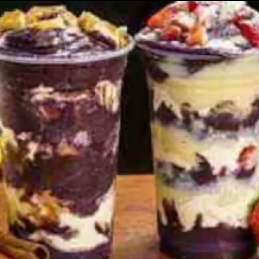 leite condensado, leite em po, paçoca e granola