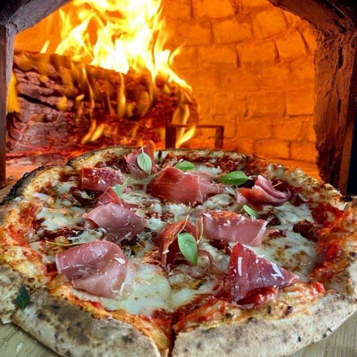 Pizza Jamón Serrano