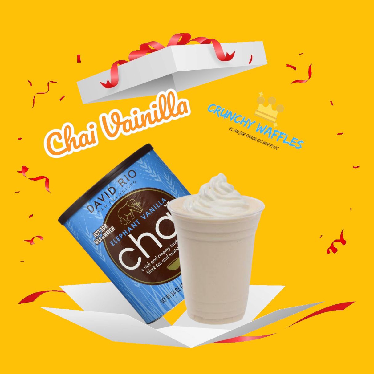 Frappe Chai Vainilla 16oz