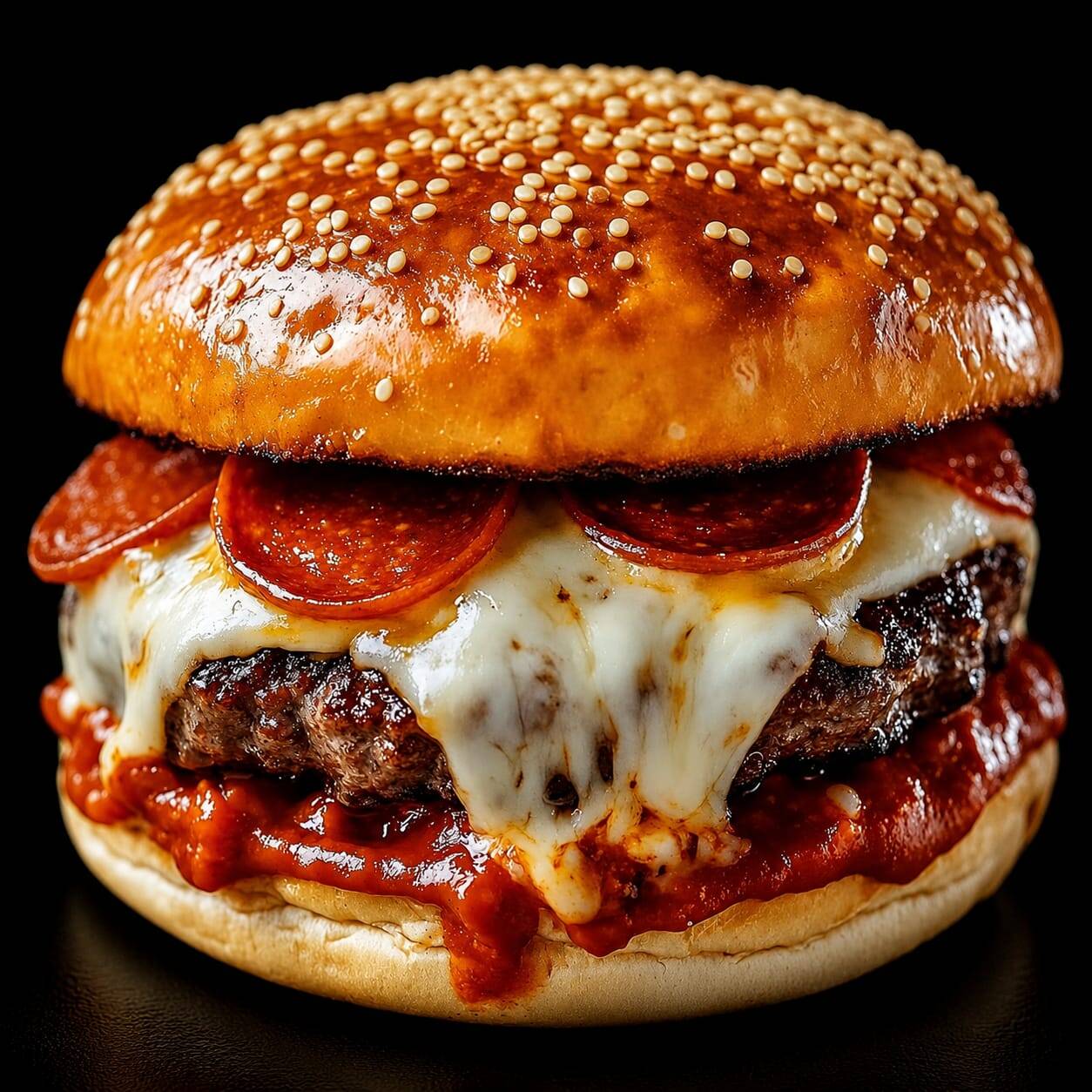 Hamburguesa Peperoni
