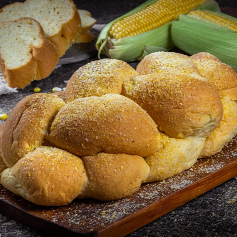 Pan Trenza de Maíz