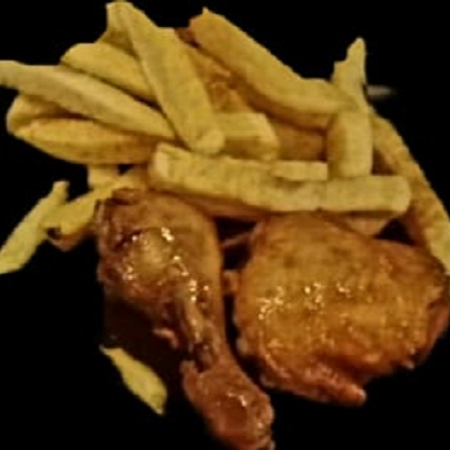 Medio Pollo Frito