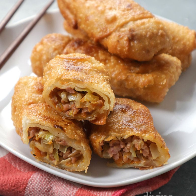 Rollitos con carne 6 pza