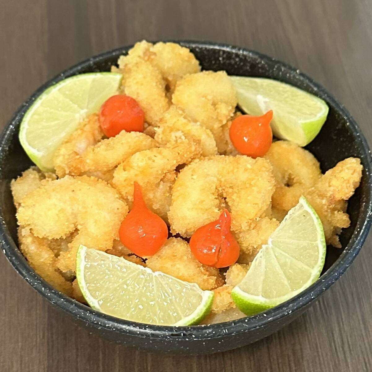 Camarãozinho temperado e empanado na farinha panko 300g