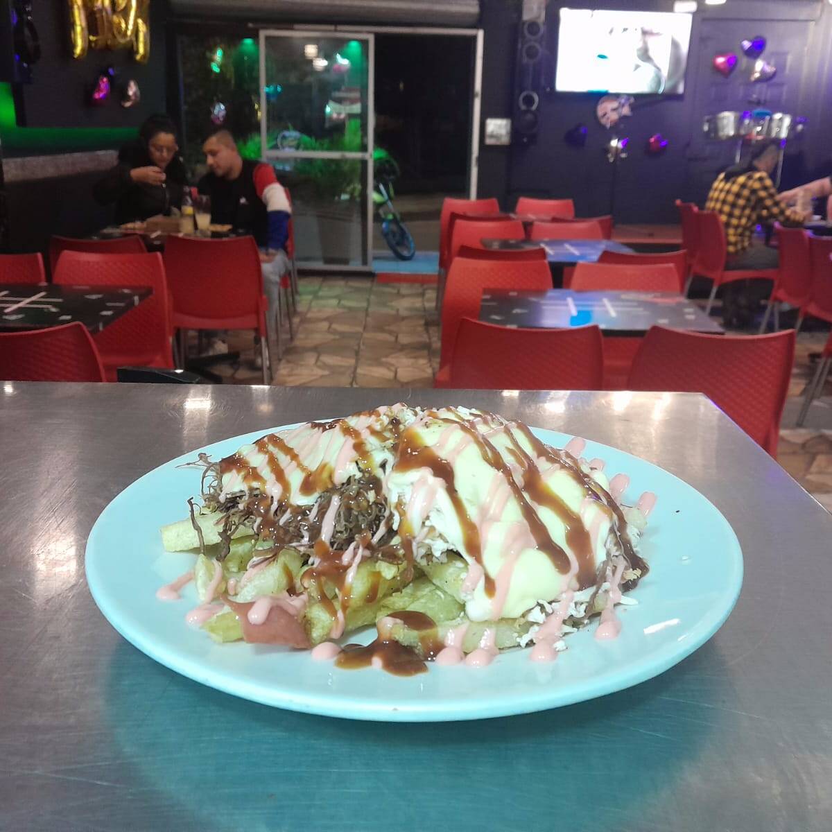 Salchipapa Mixto