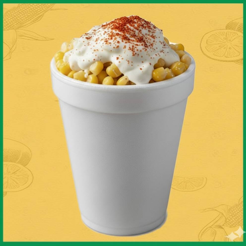 Elote En Vaso Mediano