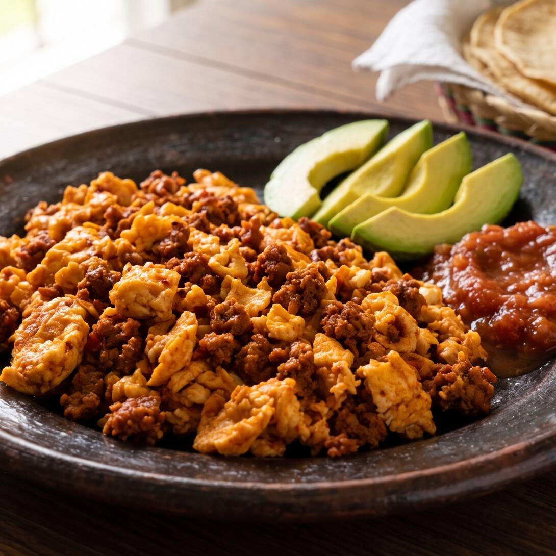 Huevos con Chorizo