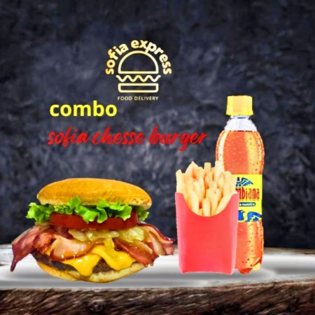 Combo sofia doble queso doble tocineta