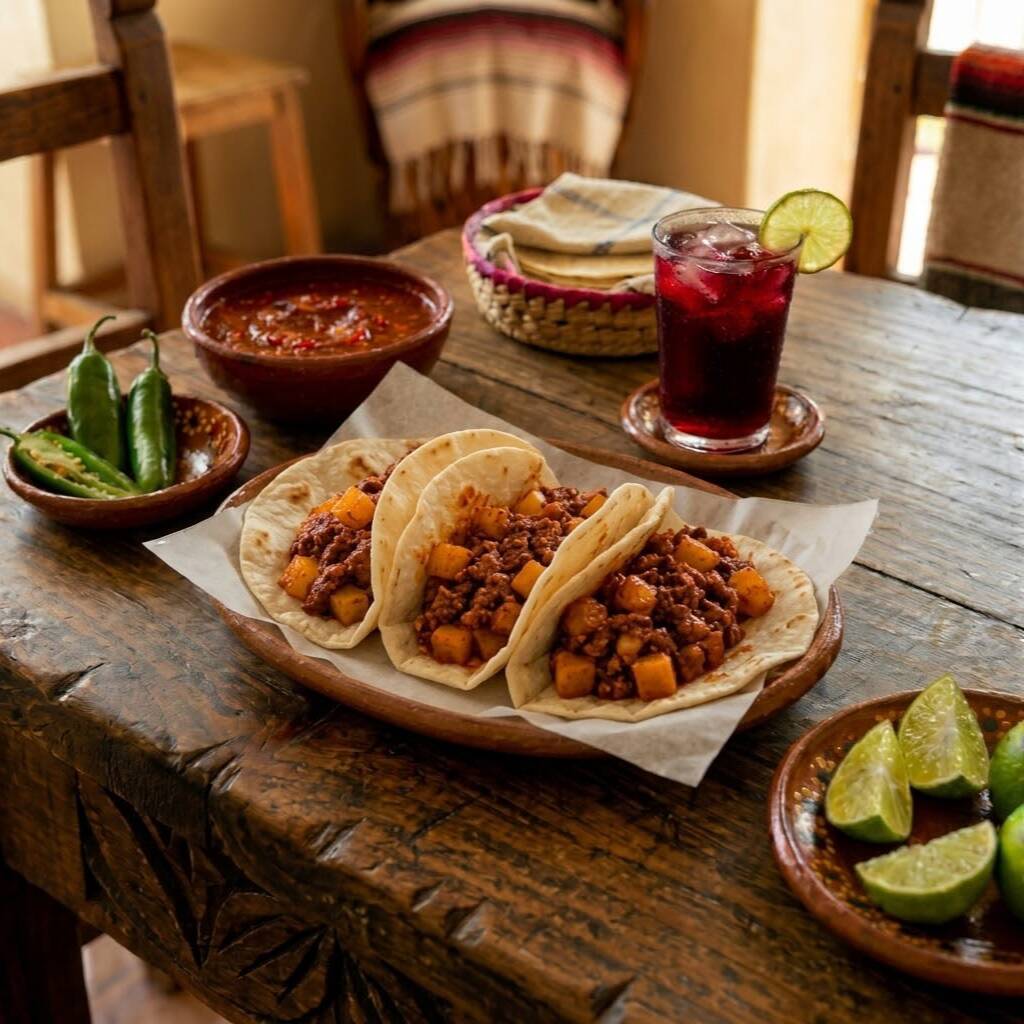 Papas con Chorizo
