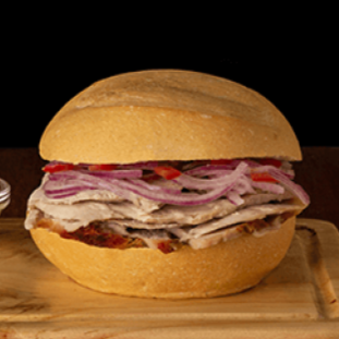 Sándwich Clásico de Lechón Junior