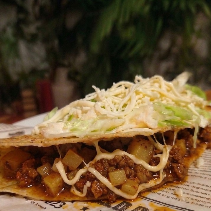 Quesadilla de Papas con Chorizo