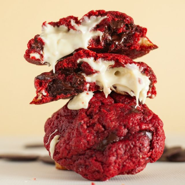 Galleta Red Velvet Doble Chocolate