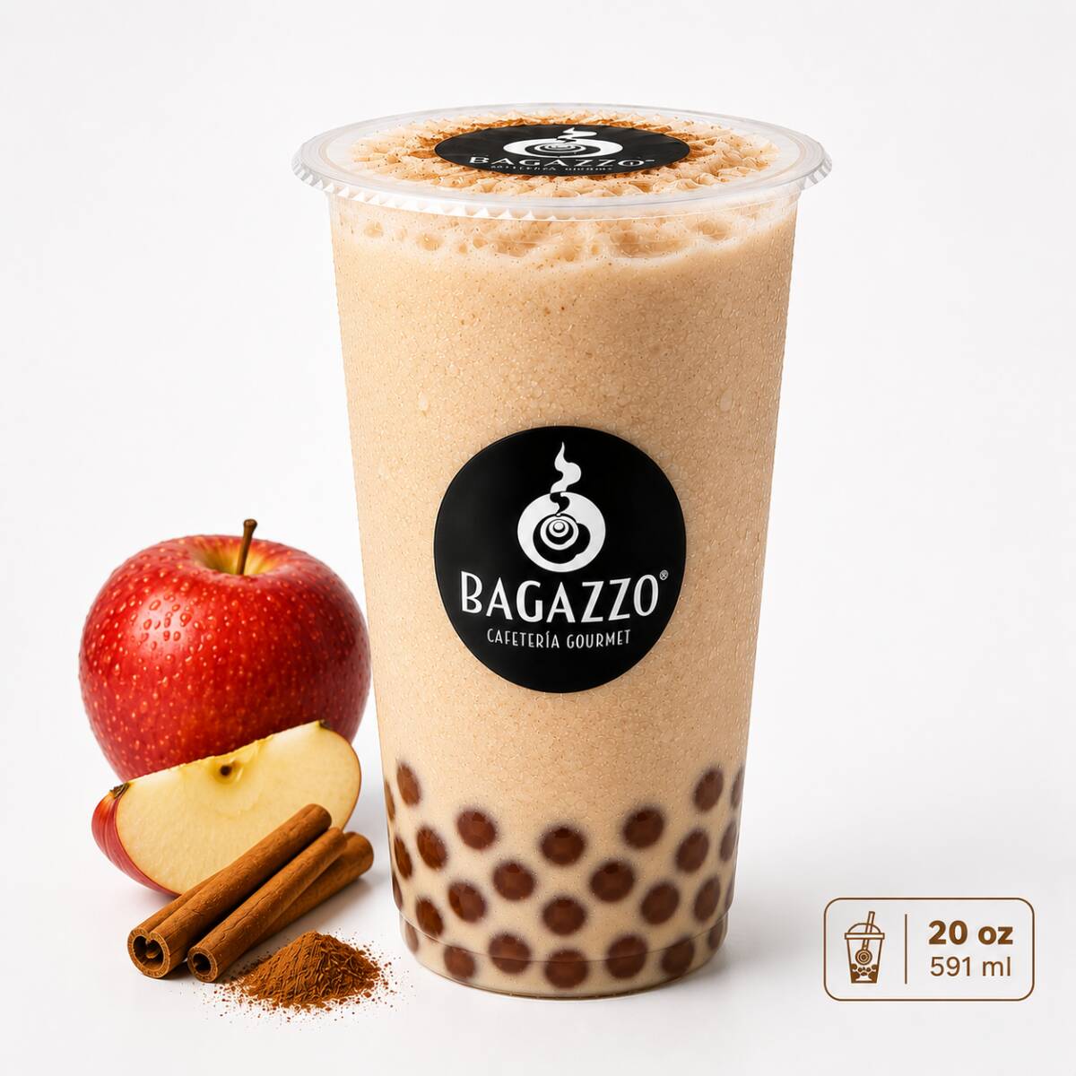 Chai Manzana Smoothie Perlas