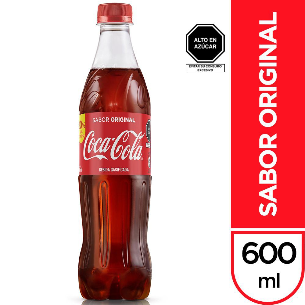 Coca Cola Desechable 600 Ml