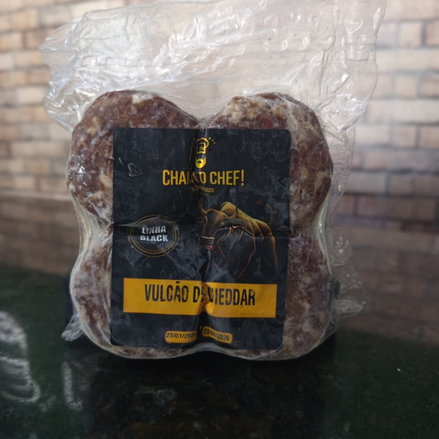 Vulcão do Chef - Sabor Cheddar - 4 unidades - 450g - Congelado