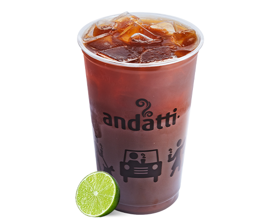 Americano Espresso Frío con Limón
