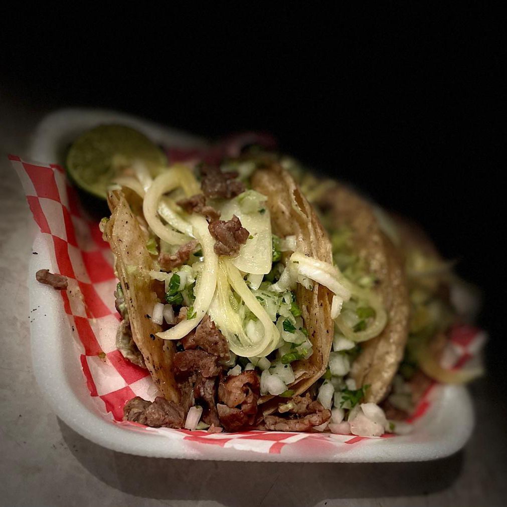 Taco de Carne Asada de Maíz