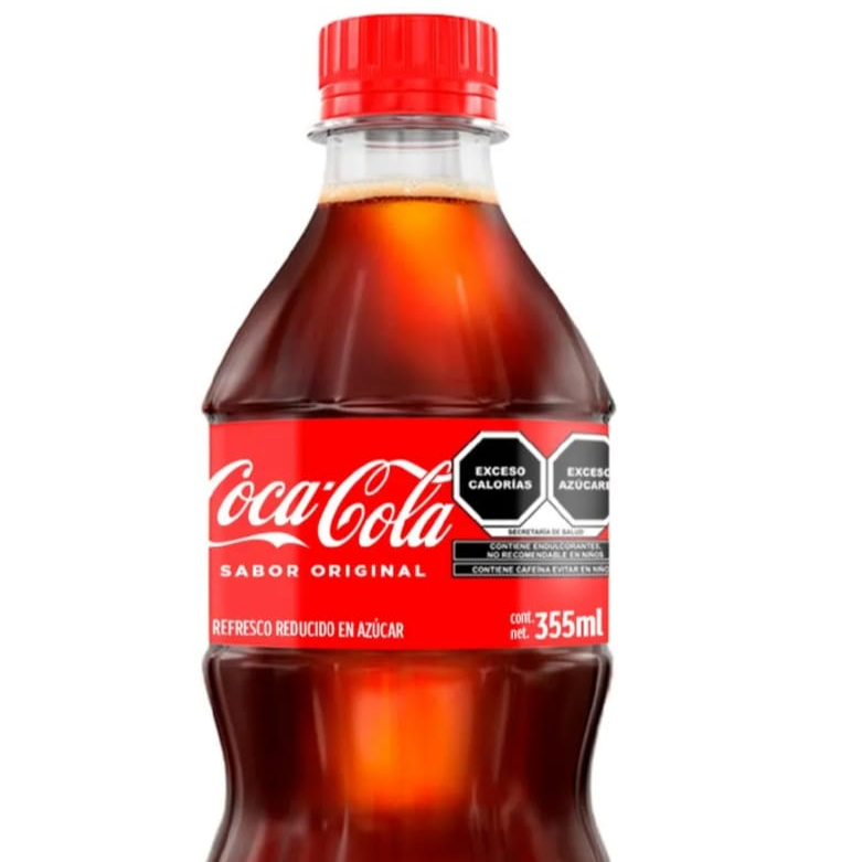 Coca Cola de 355 ml (botella)