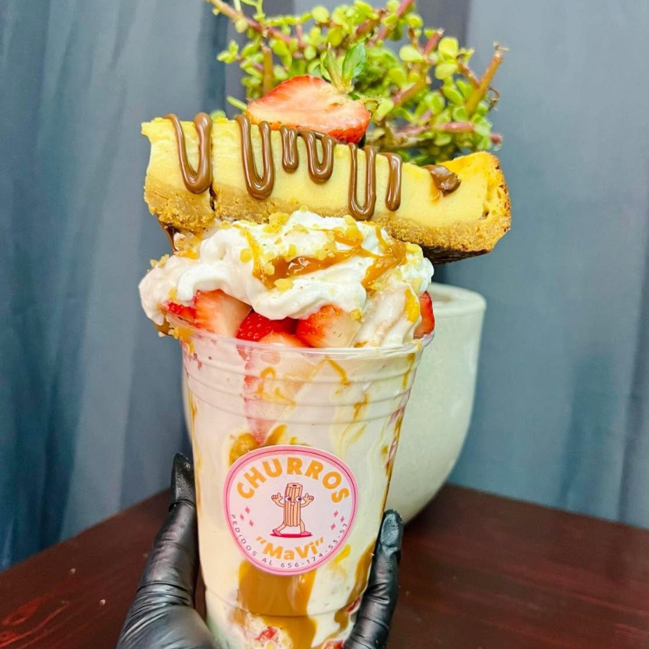Fresas con Crema y Cheescake