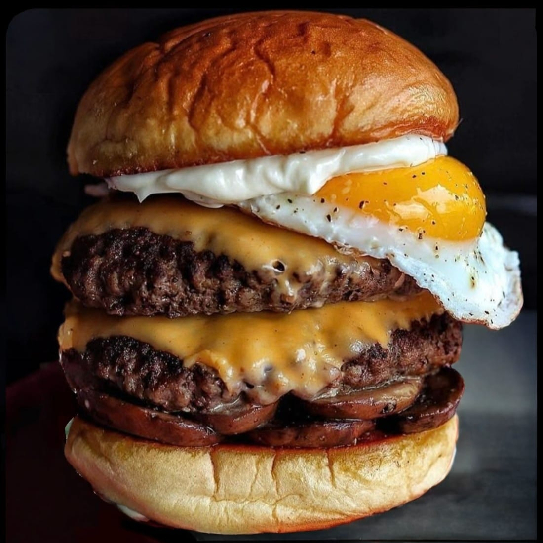 Hamburguesa de Pollo a Lo Pobre