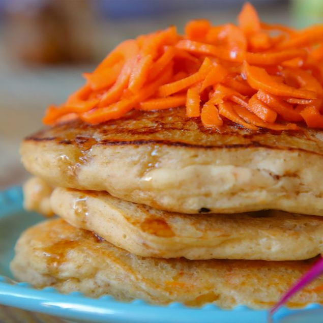 Hotcakes de Zanahoria