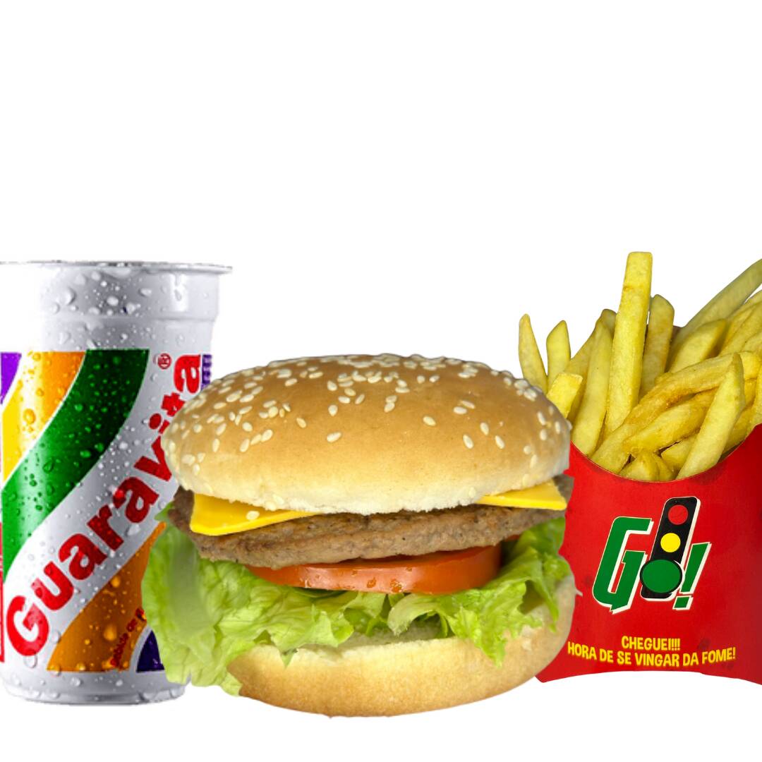 X salada sabor picanha 120gr + batata + bebida